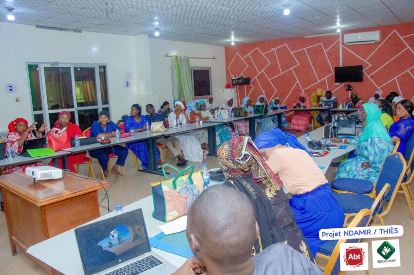 Atelier de Renforcement de Capacités sur la Causerie Digitale dans le District de Thiès